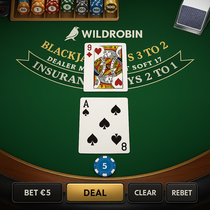 Wildrobin - Blackjack Table Game - Classic Casino Strategy